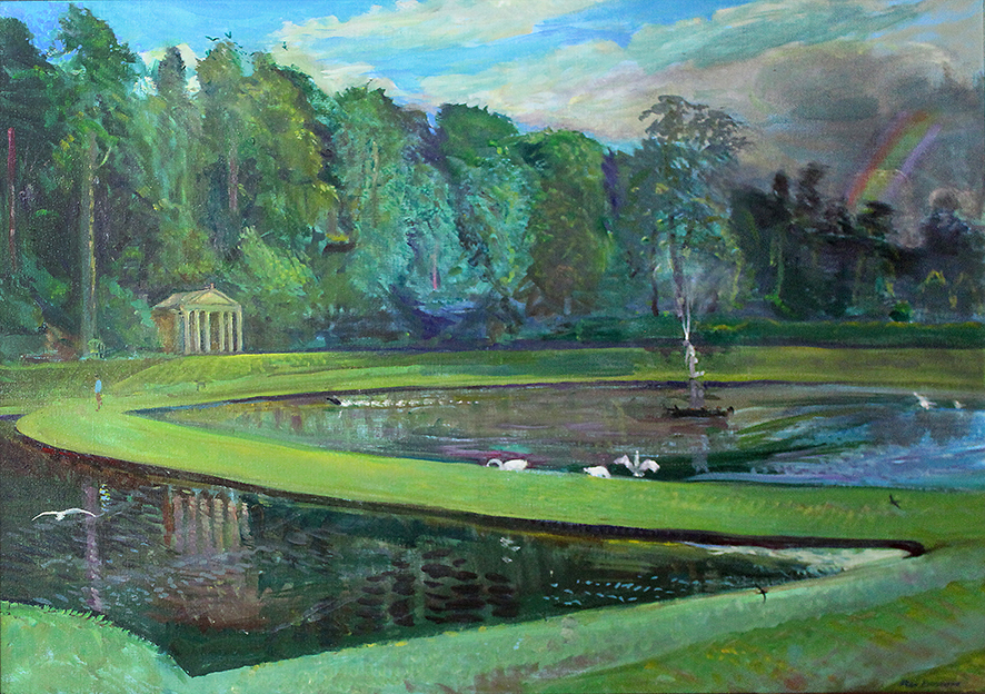 THE PONDS & TEMPLE at Studley Royal